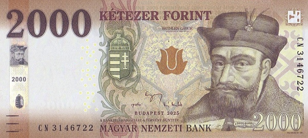 PN204d Hungary - 2000 Forint (2025)